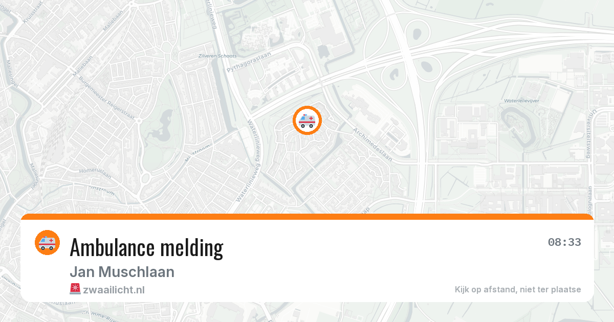 Ambulance melding — 7 jul 2026