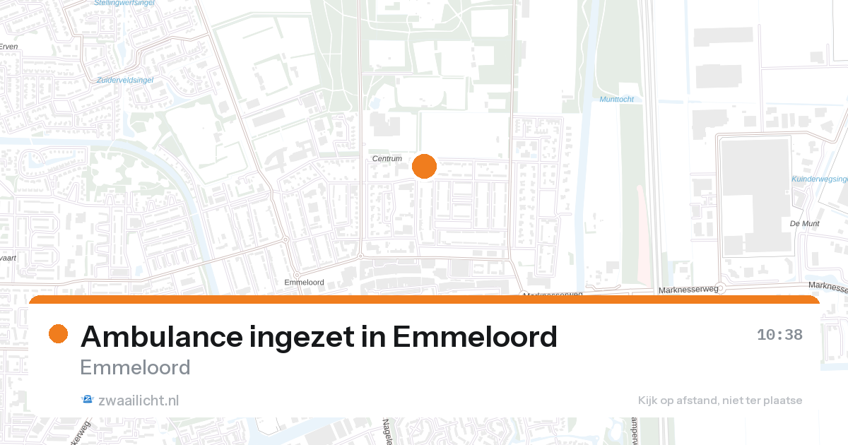 Ambulance ingezet in Emmeloord — 26 aug 2026