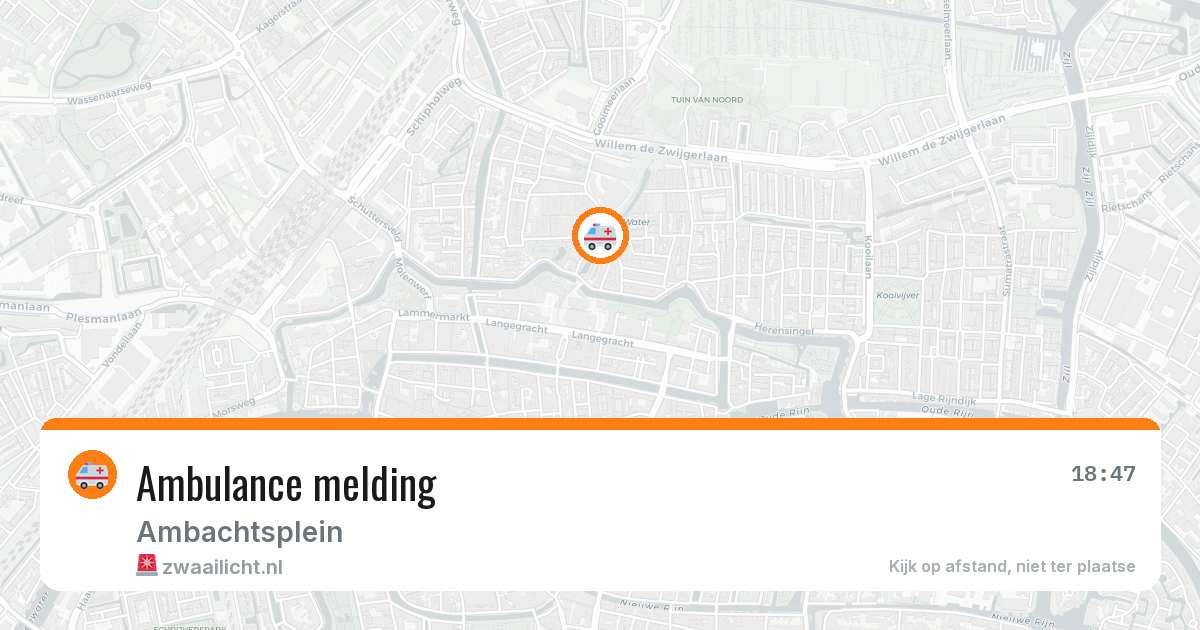 Ambulance melding — 2 feb 2026