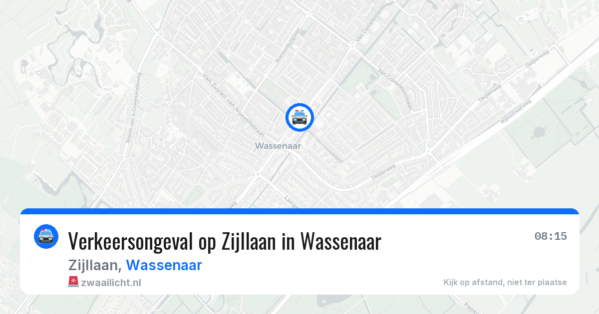 Verkeersongeval op Zijllaan in Wassenaar — 2 jun 2026