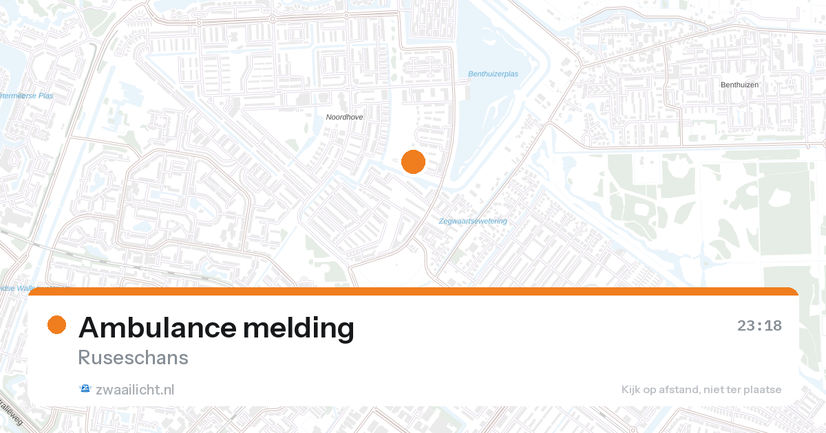 Ambulance melding — 6 feb 2026