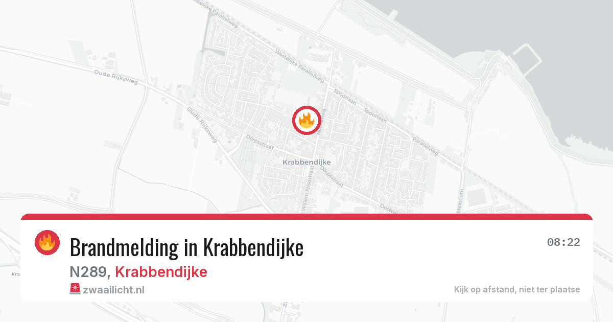 Brandmelding in Krabbendijke — 12 jun 2026