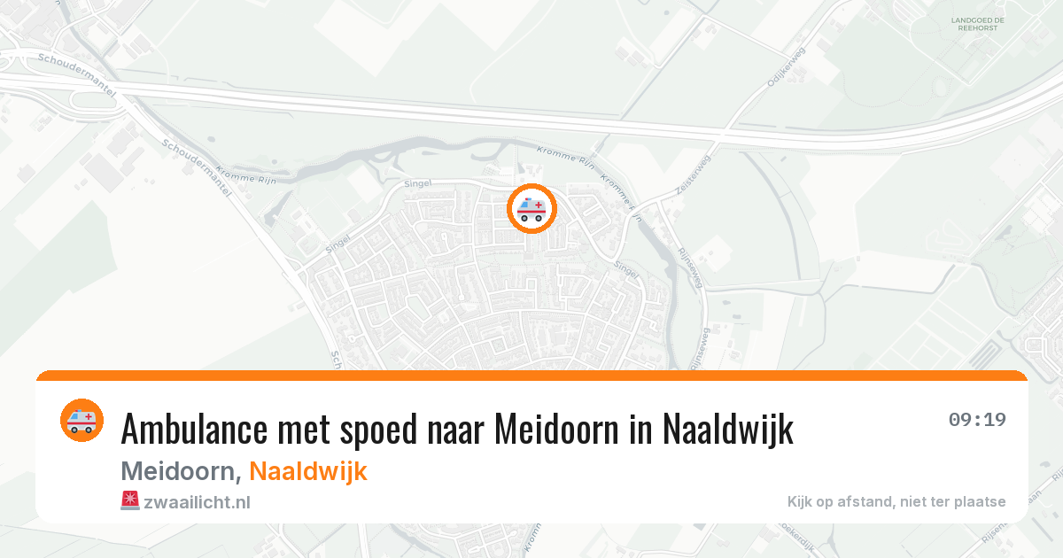 Ambulance met spoed naar Meidoorn in Naaldwijk — 29 jan 2026