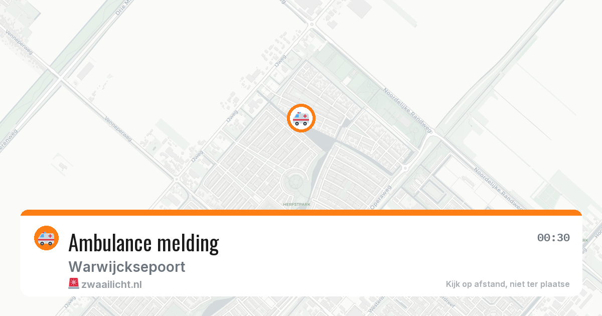 Ambulance melding — 28 jun 2026