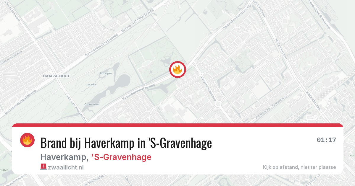 Brand bij Haverkamp in 'S-Gravenhage — 11 jun 2026