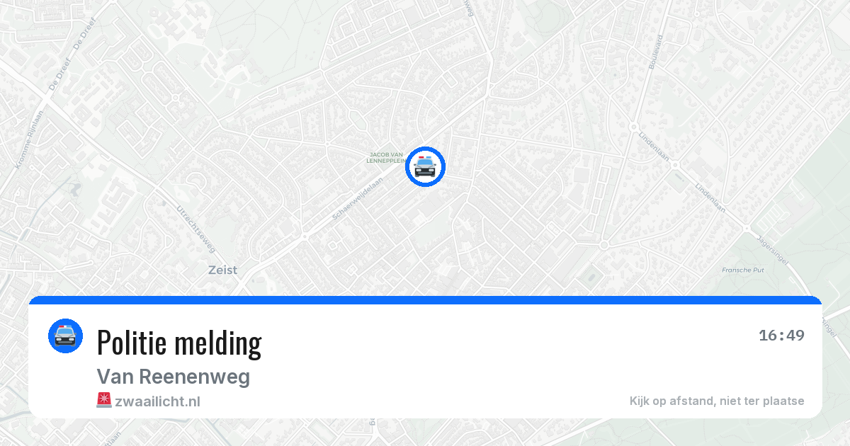 Politie melding — 28 jun 2026