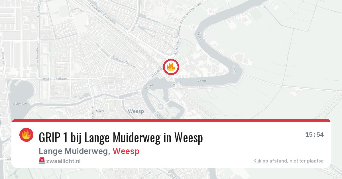 GRIP 1 bij Lange Muiderweg in Weesp — 6 mei 2026