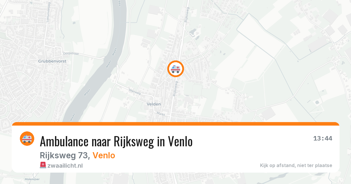Ambulance naar Rijksweg in Venlo — 31 jul 2026