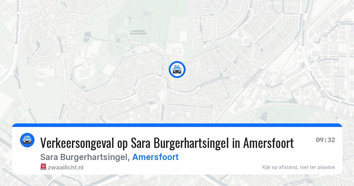 Verkeersongeval op Sara Burgerhartsingel in Amersfoort — 15 jun 2026