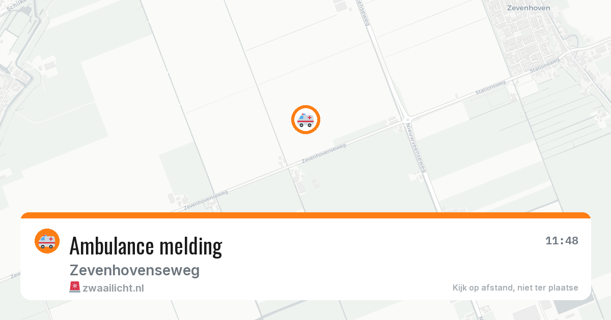 Ambulance melding — 29 jun 2026