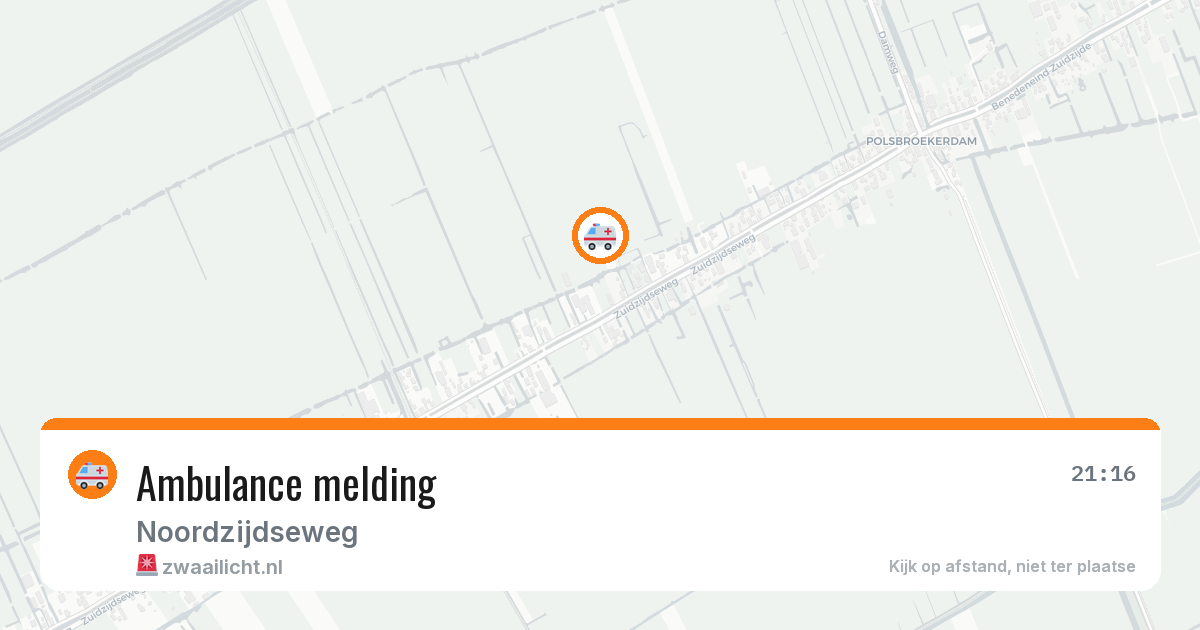 Ambulance melding — 4 jun 2026
