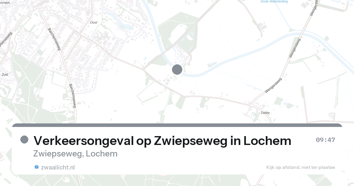 Verkeersongeval op Zwiepseweg in Lochem — 26 aug 2026