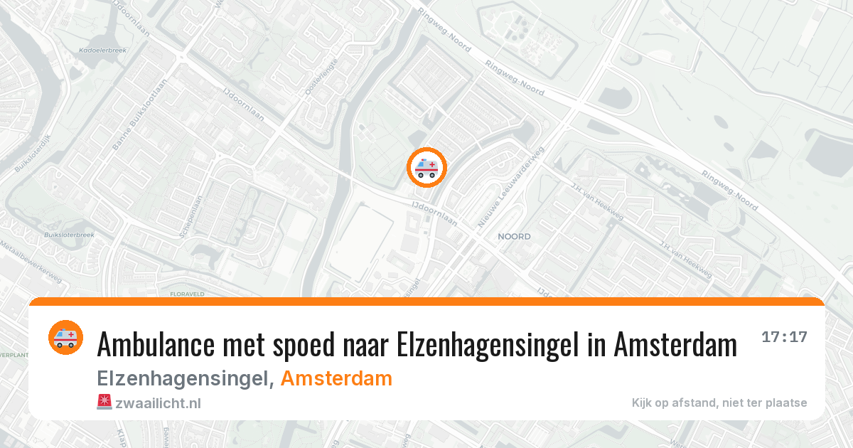 Ambulance met spoed naar Elzenhagensingel in Amsterdam — 30 jun 2026