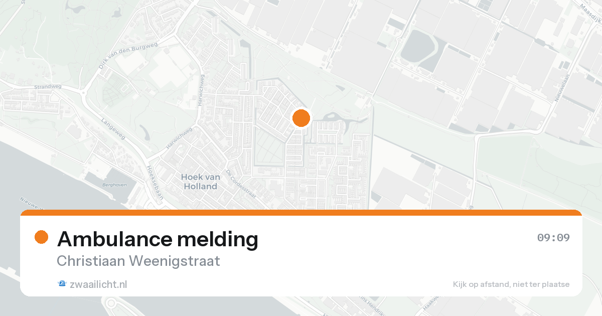 Ambulance melding — 7 feb 2026