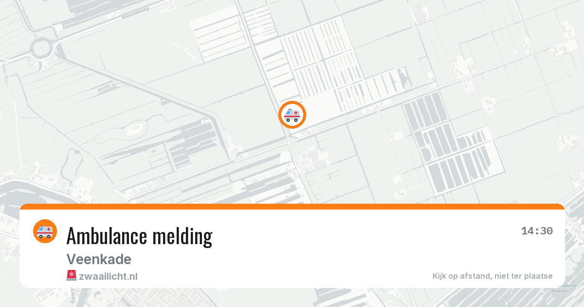 Ambulance melding — 30 jun 2026