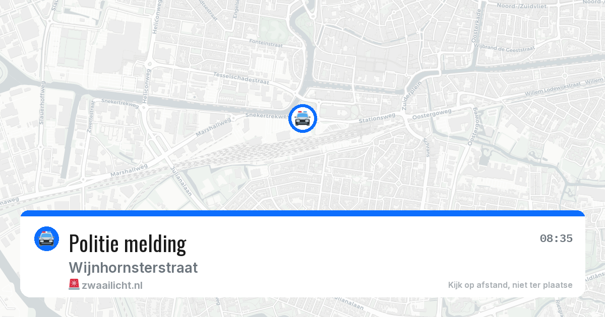Politie melding — 19 jun 2026