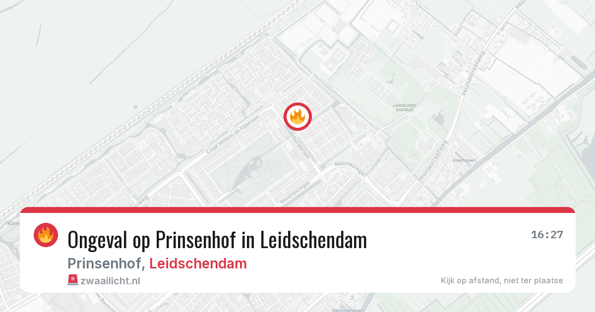 Ongeval op Prinsenhof in Leidschendam — 4 jun 2026