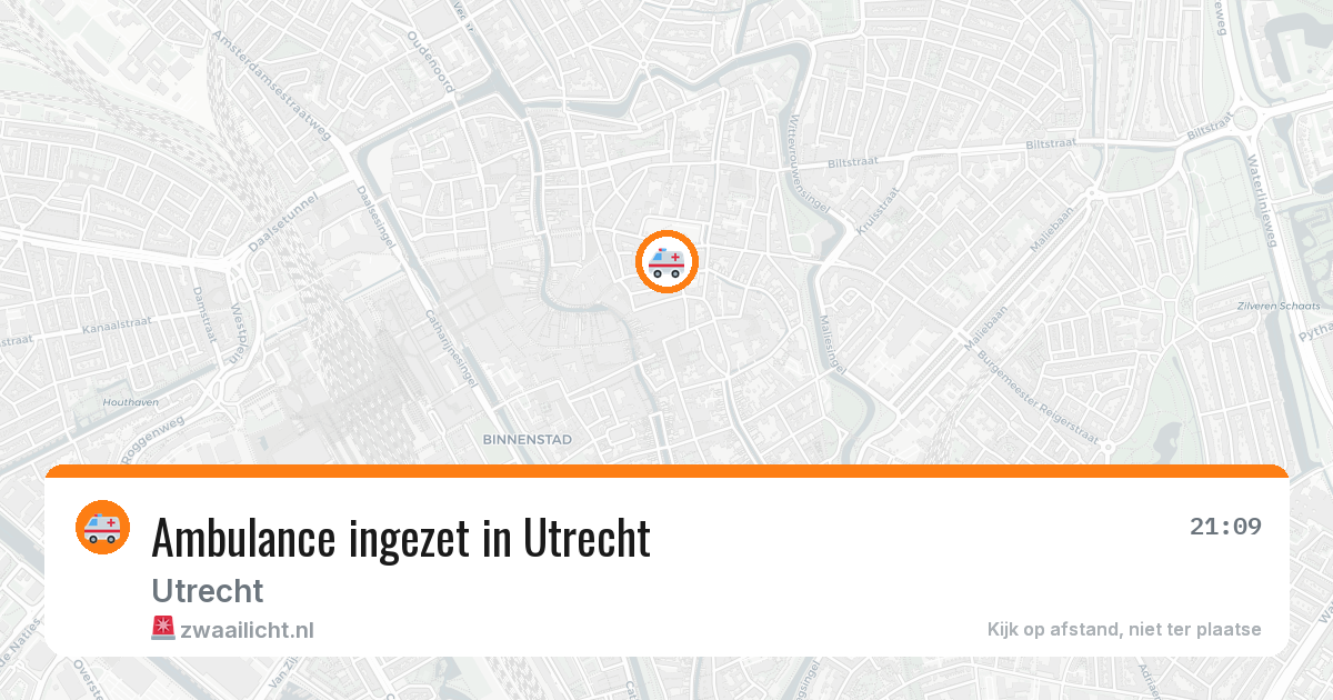 Ambulance ingezet in Utrecht — 6 feb 2026