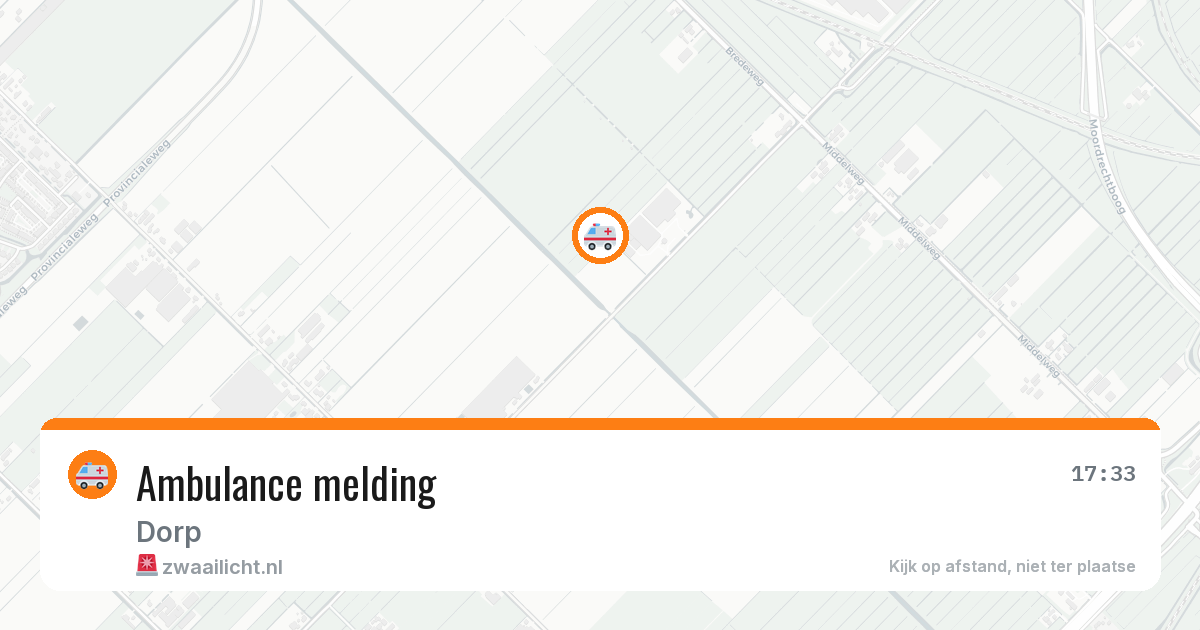 Ambulance melding — 27 jun 2026