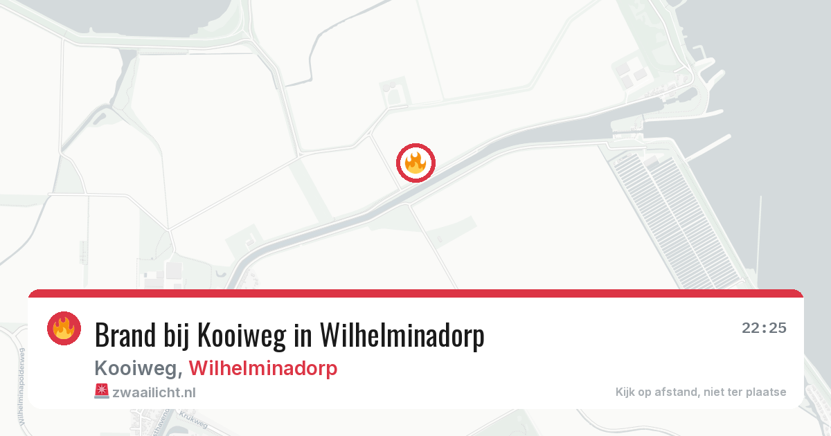 Brand bij Kooiweg in Wilhelminadorp — 28 mrt 2026