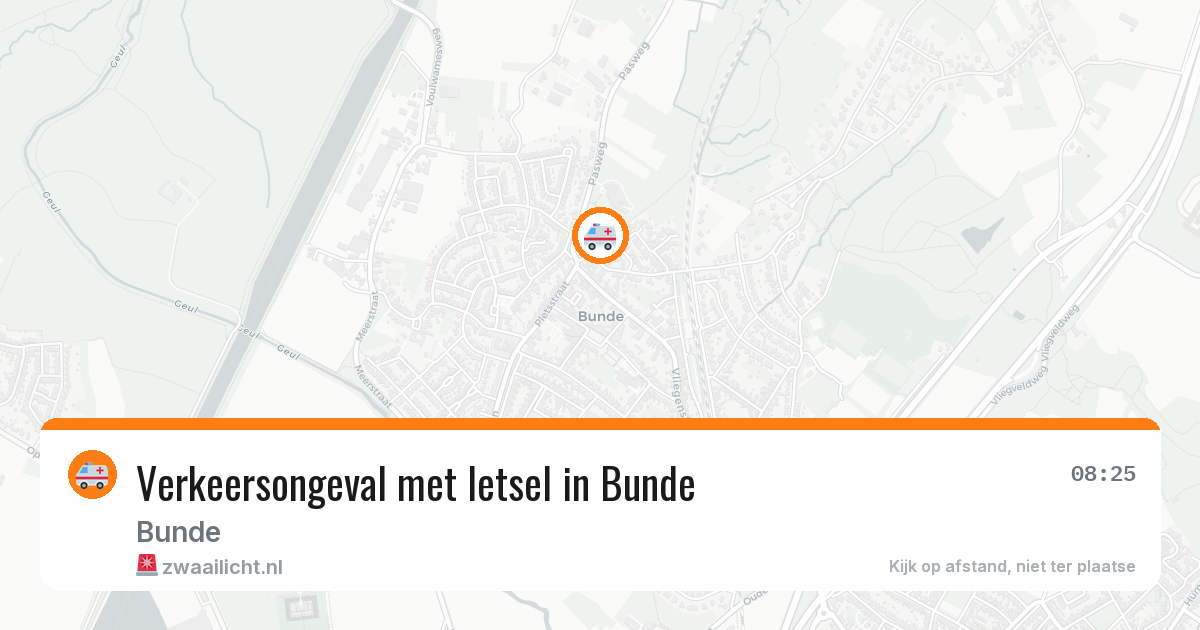 Verkeersongeval met letsel in Bunde — 10 jun 2026