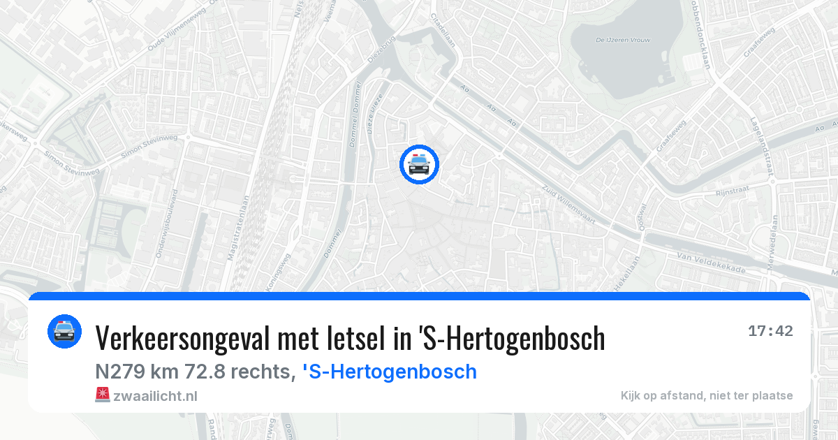 Verkeersongeval met letsel in 'S-Hertogenbosch — 1 jul 2026