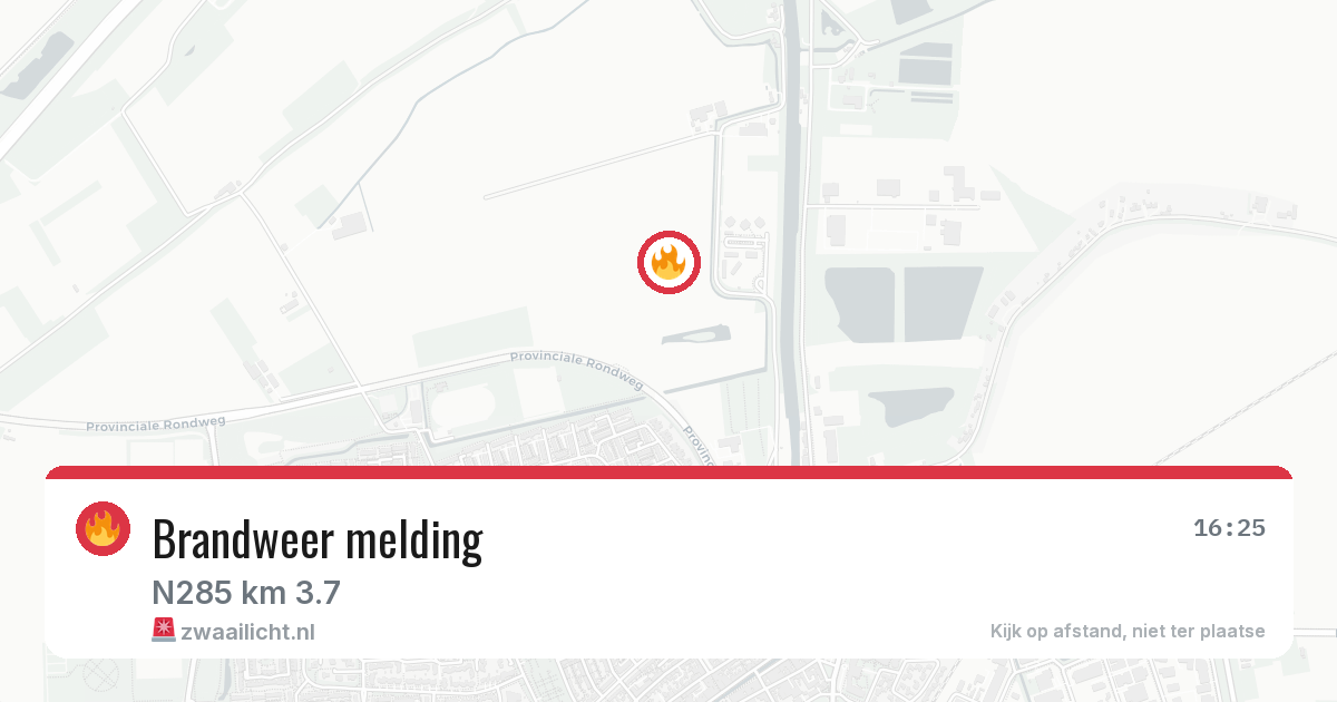 Brandweer melding — 2 jun 2026