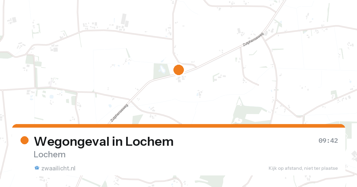 Wegongeval in Lochem — 26 aug 2026