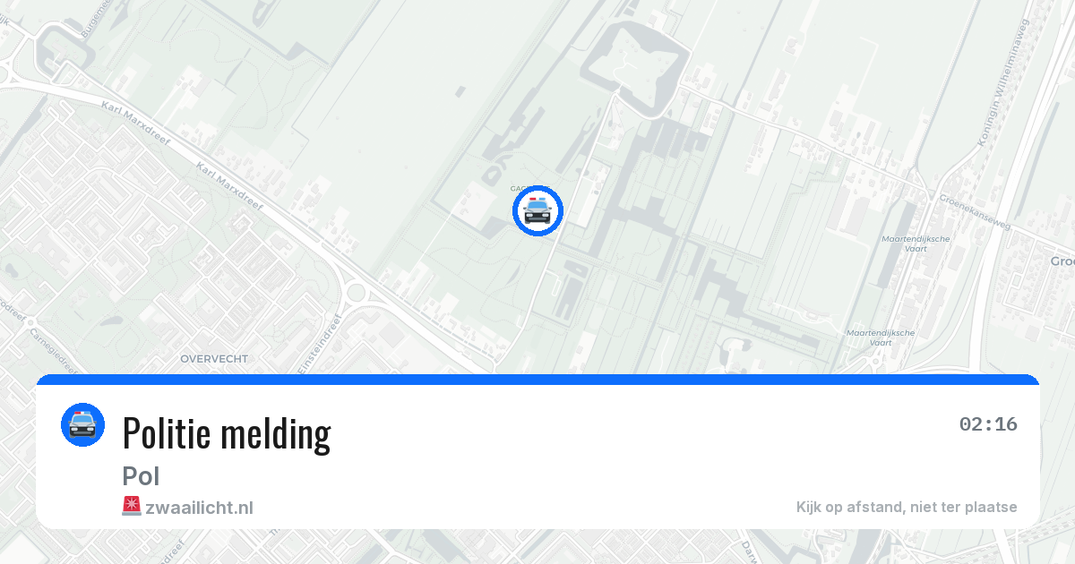 Politie melding — 30 jan 2026
