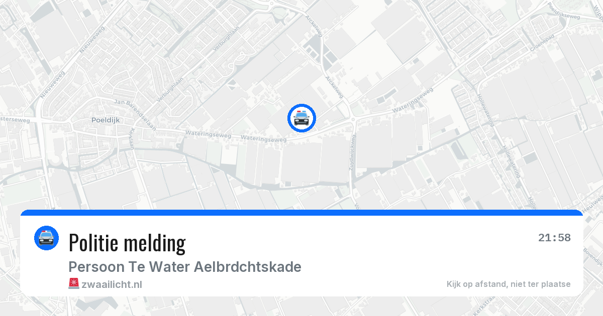 Politie melding — 4 mei 2026