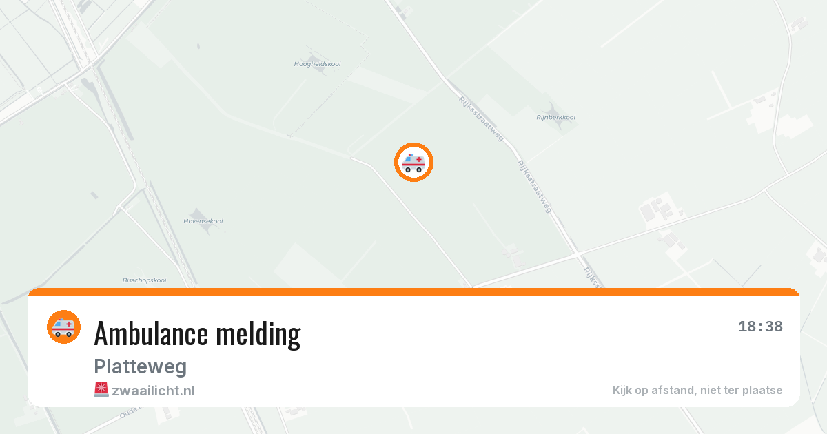 Ambulance melding — 14 jun 2026