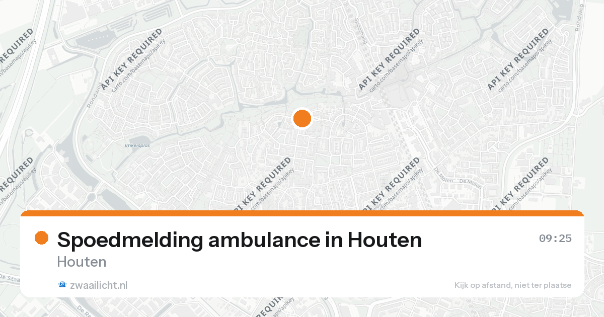 Spoedmelding ambulance in Houten — 2 apr 2026