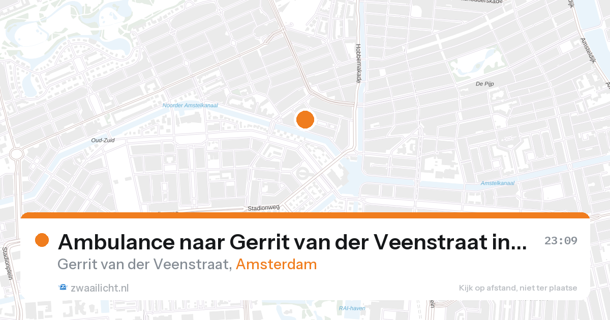 Ambulance naar Gerrit van der Veenstraat in Amsterdam — 31 jan 2026
