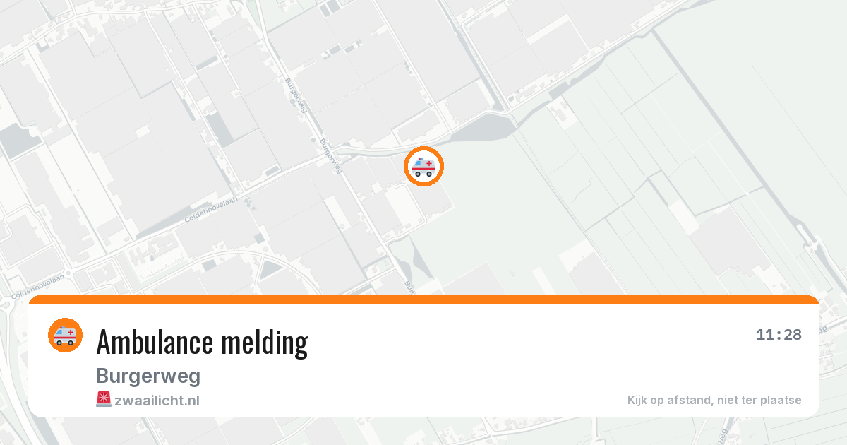 Ambulance melding — 25 jun 2026