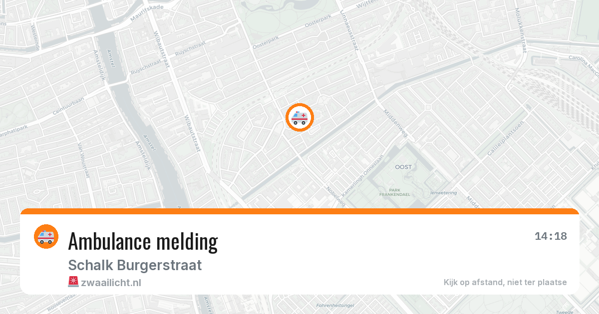 Ambulance melding — 26 jun 2026