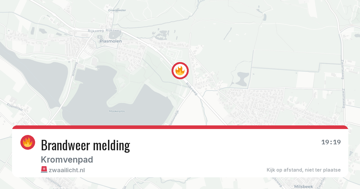 Brandweer melding — 25 jun 2026