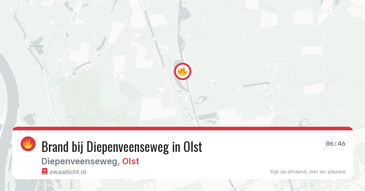 Brand bij Diepenveenseweg in Olst — 28 jun 2026