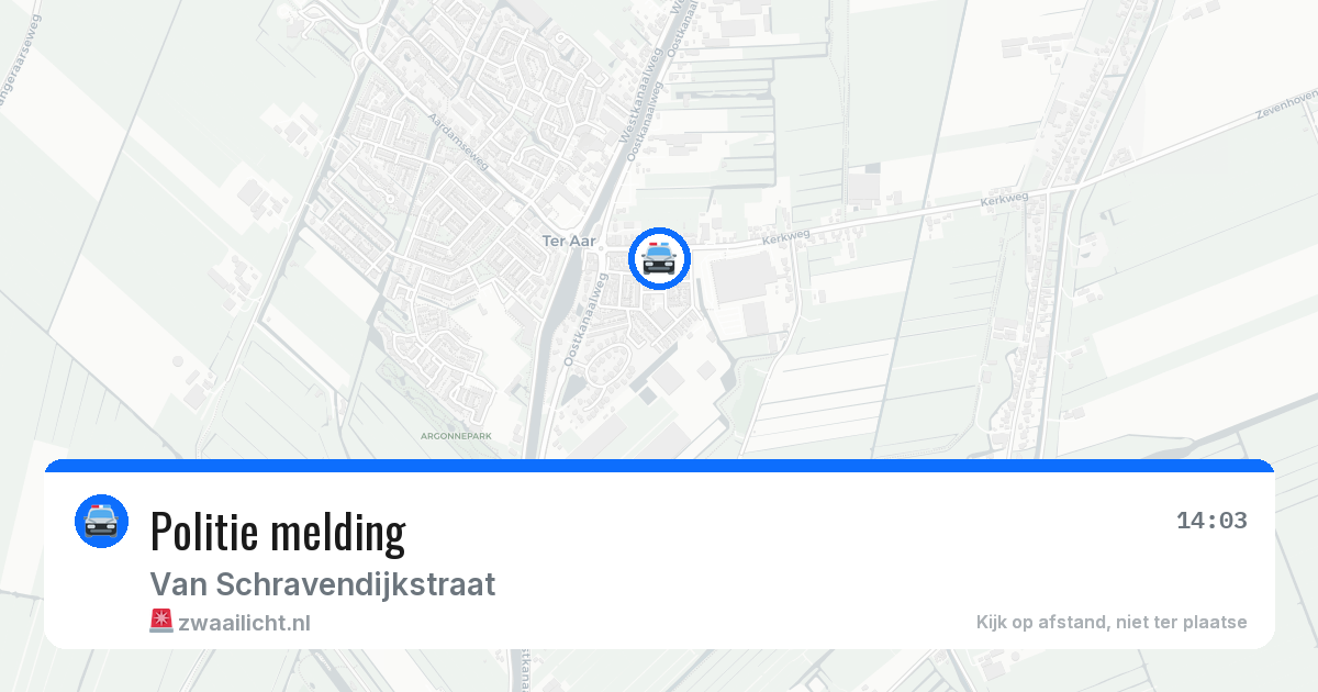 Politie melding — 27 jun 2026
