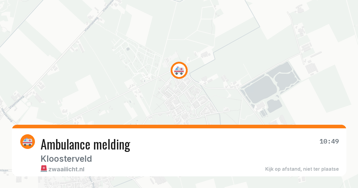 Ambulance melding — 14 jun 2026