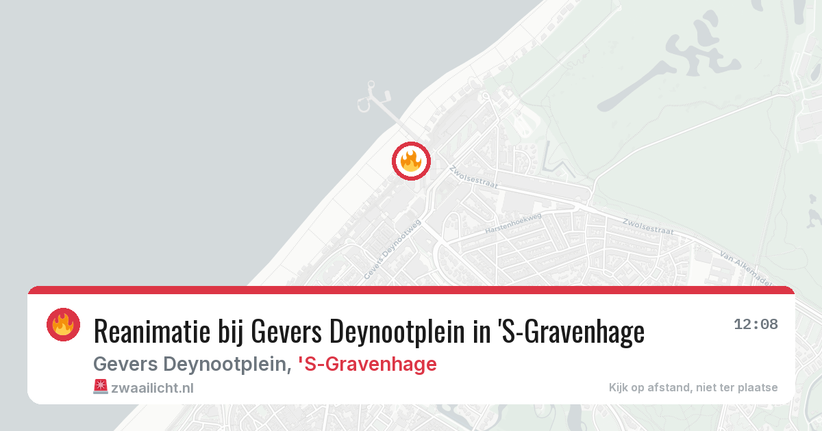 Reanimatie bij Gevers Deynootplein in 'S-Gravenhage — 15 feb 2026