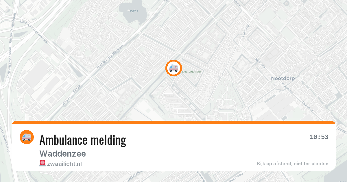 Ambulance melding — 14 jun 2026