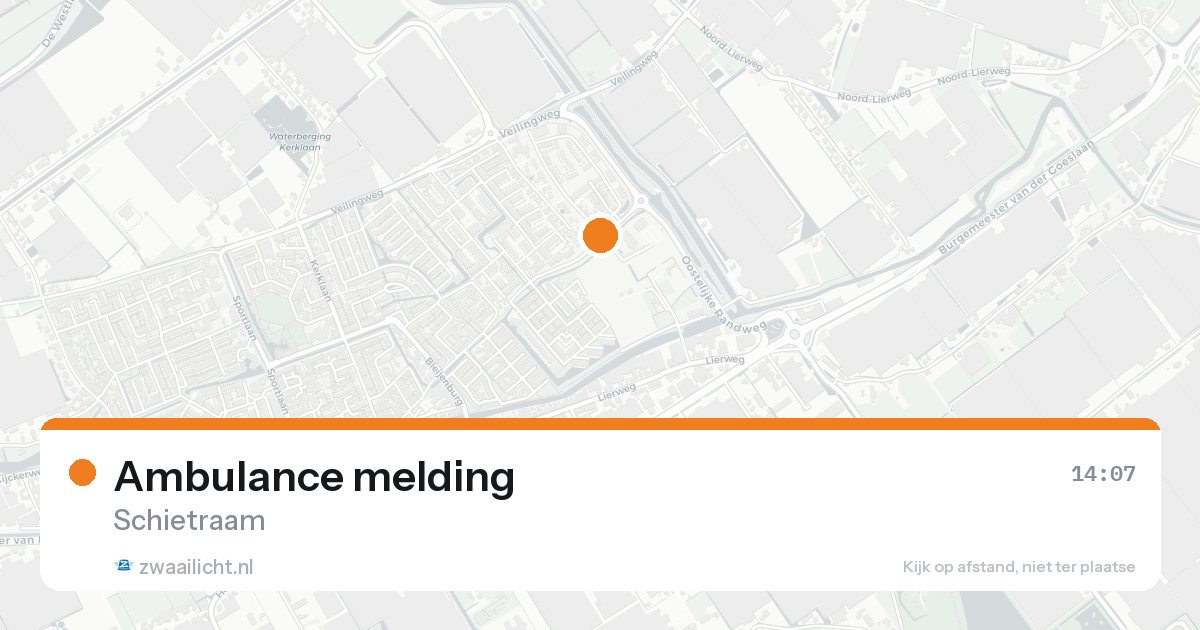 Ambulance melding — 31 jan 2026