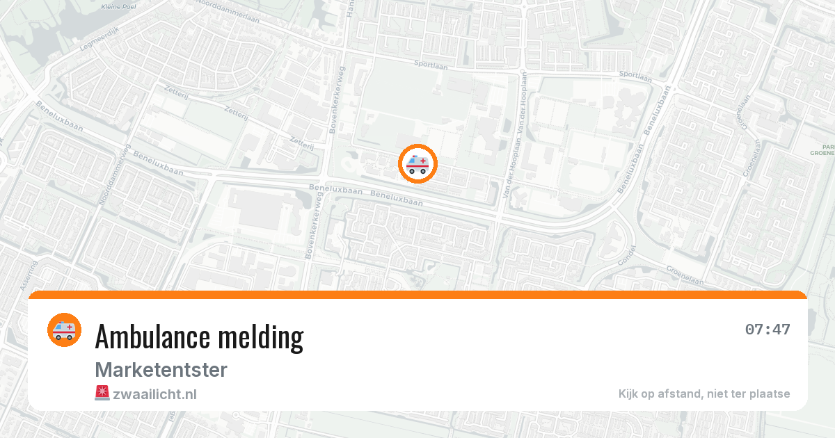 Ambulance melding — 27 jun 2026