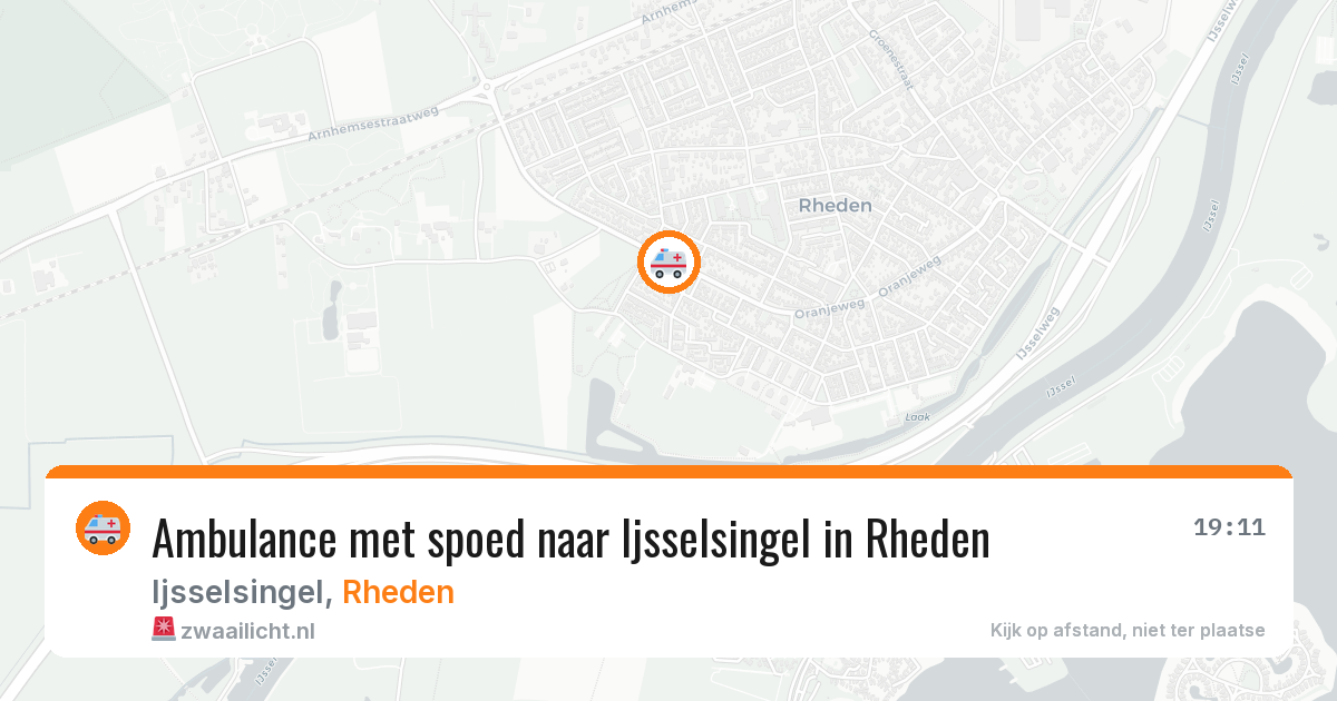Ambulance met spoed naar Ijsselsingel in Rheden — 5 feb 2026