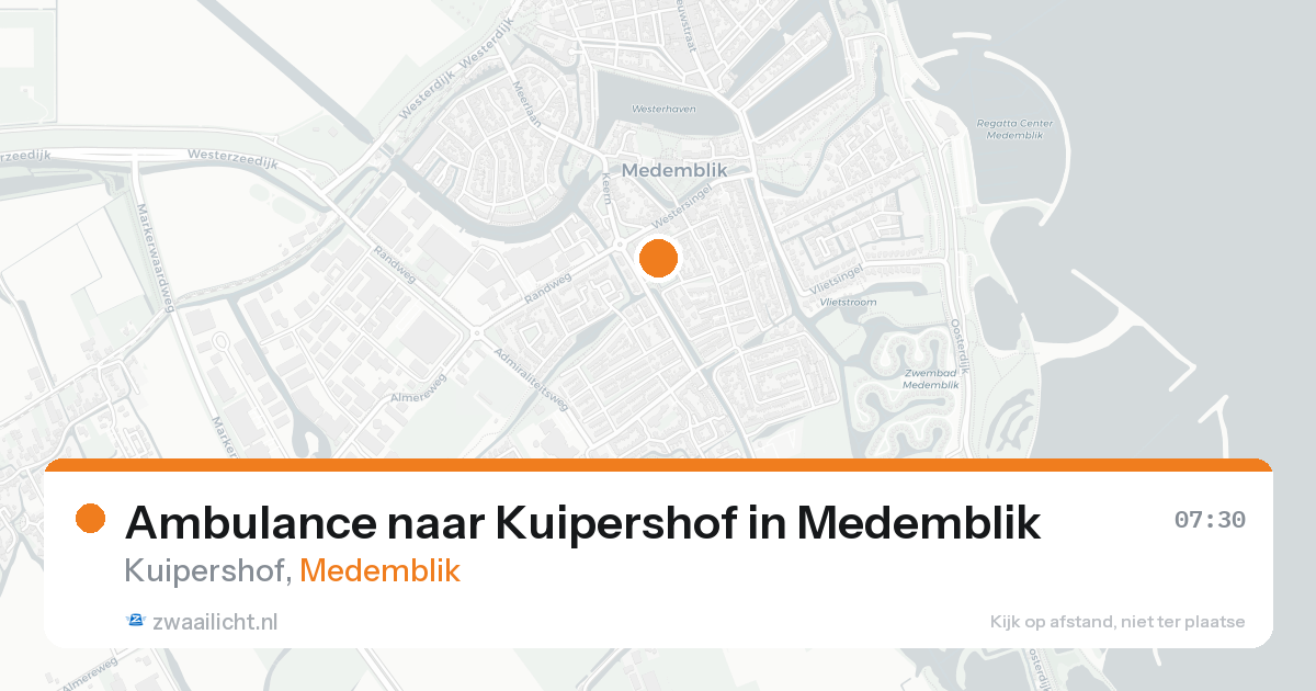 Ambulance naar Kuipershof in Medemblik — 31 jan 2026