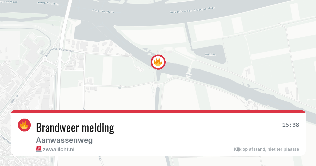 Brandweer melding — 10 jun 2026