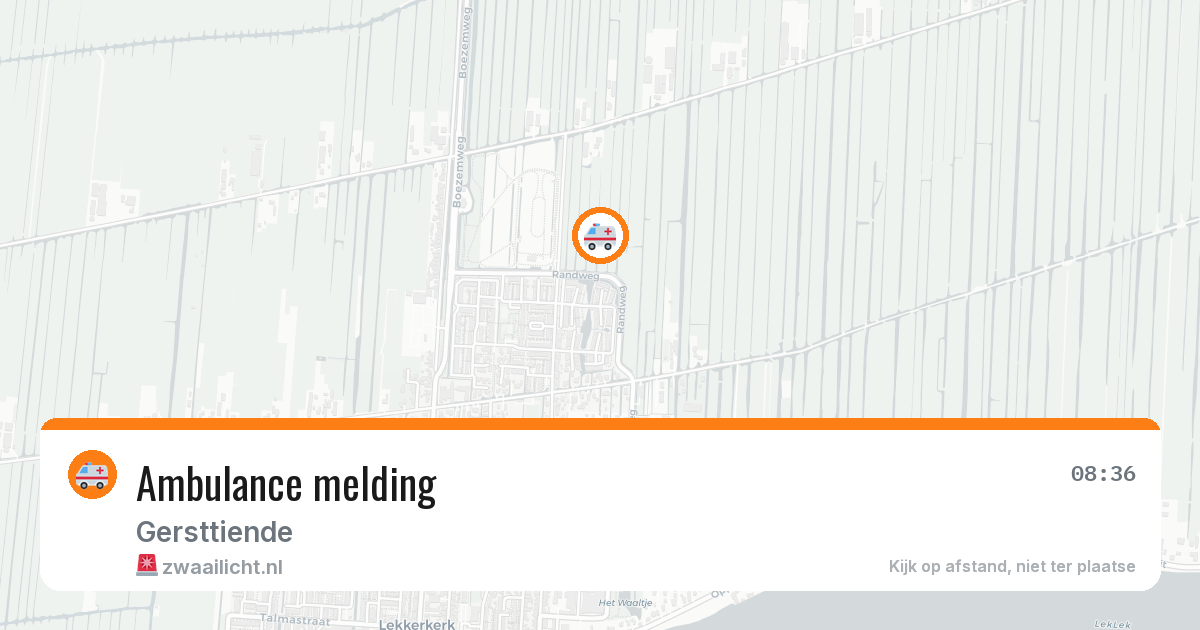 Ambulance melding — 14 jun 2026