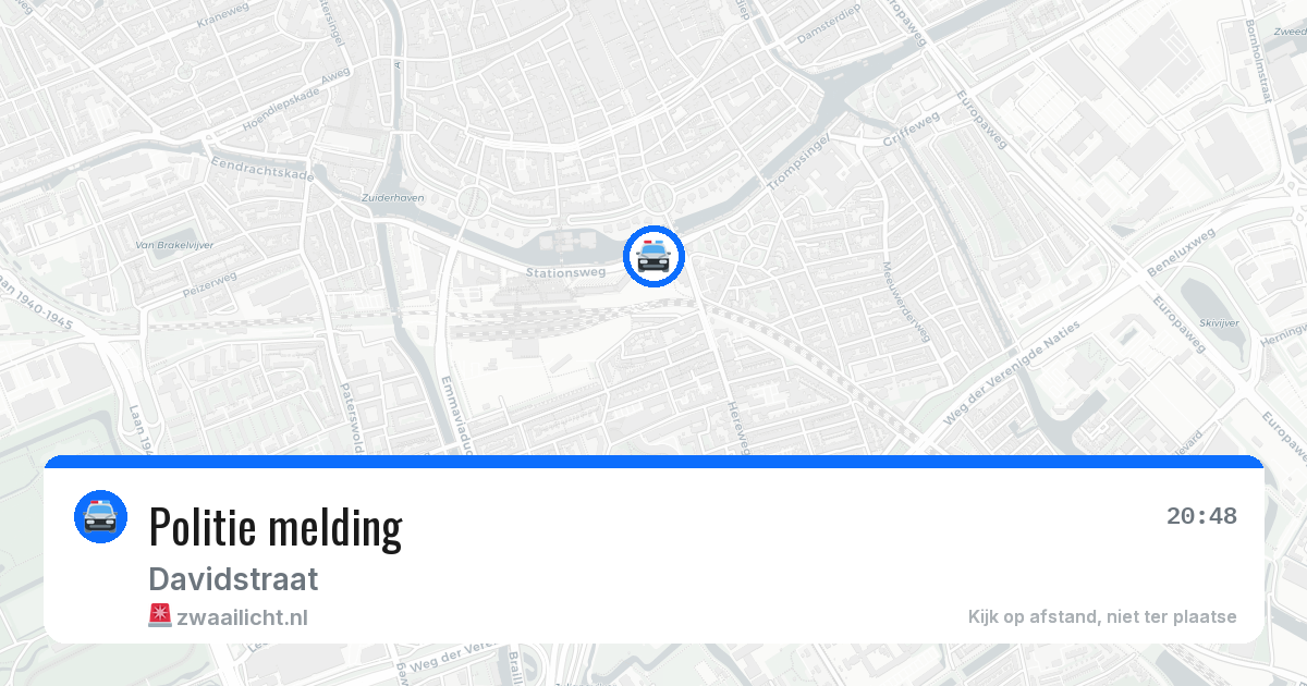 Politie melding — 26 apr 2026
