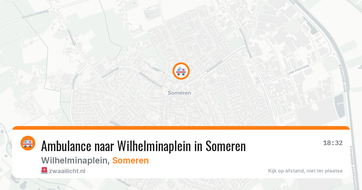 Ambulance naar Wilhelminaplein in Someren — 29 jan 2026