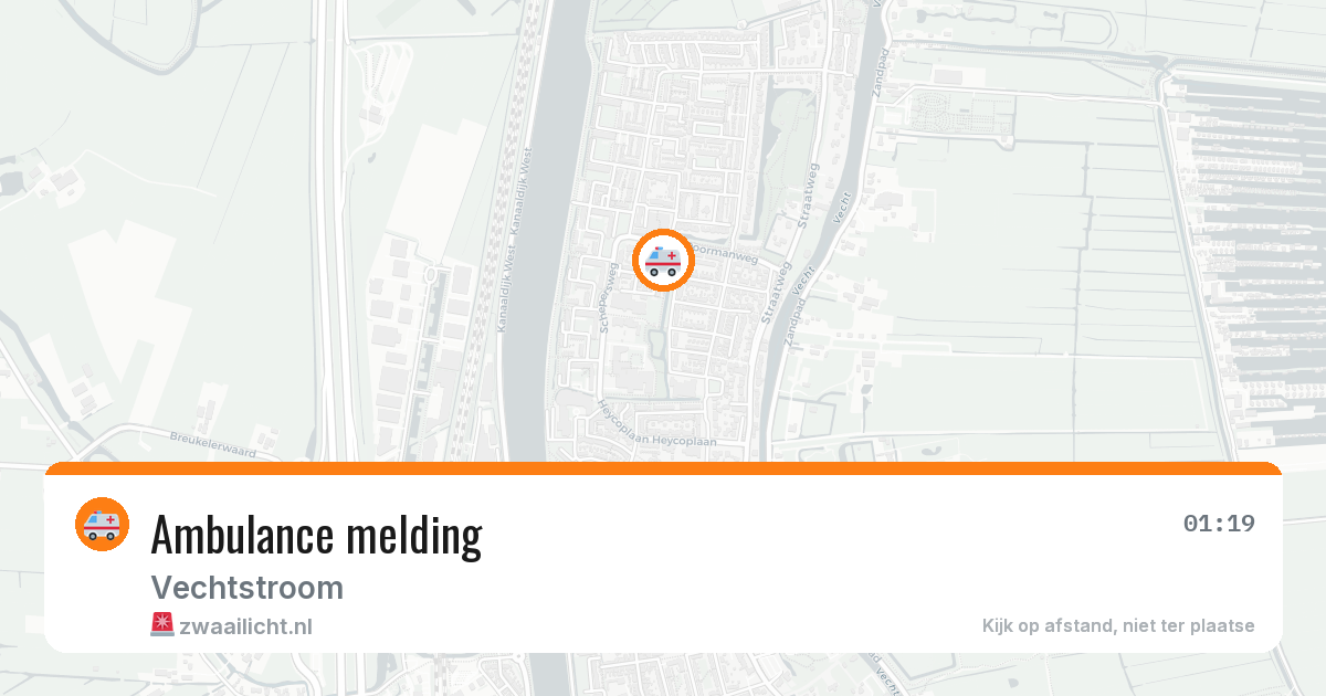Ambulance melding — 30 jan 2026
